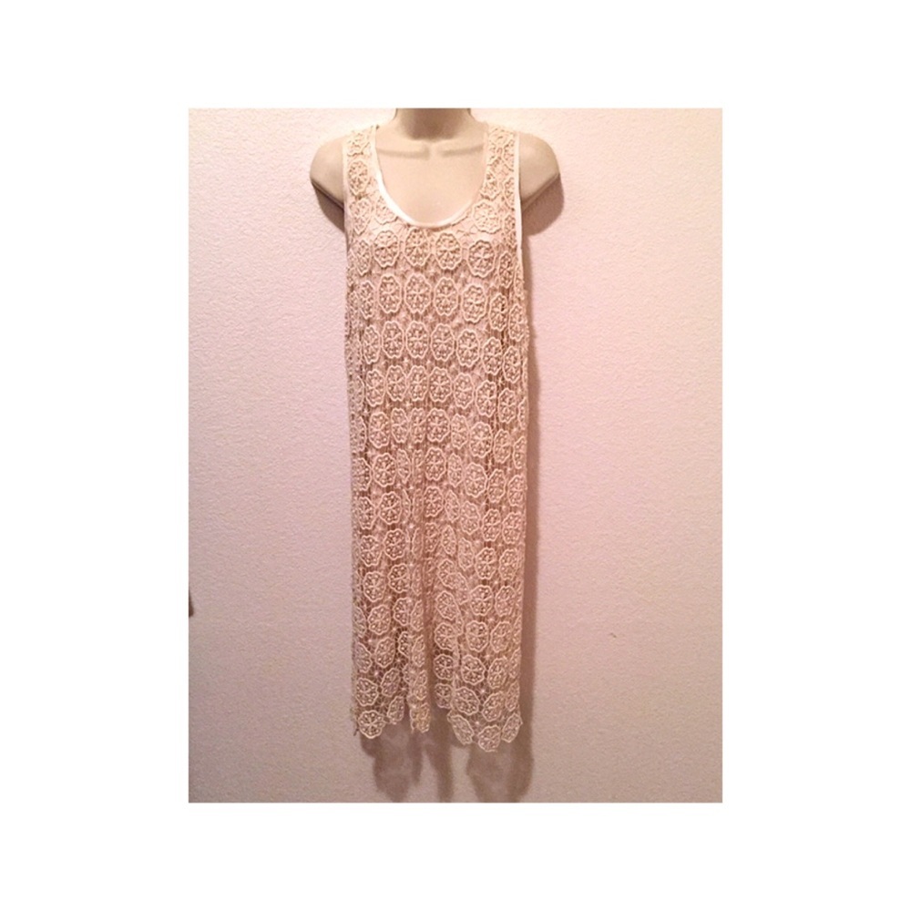 NWT Ali Ro Womens tank dress crochet dress size 10